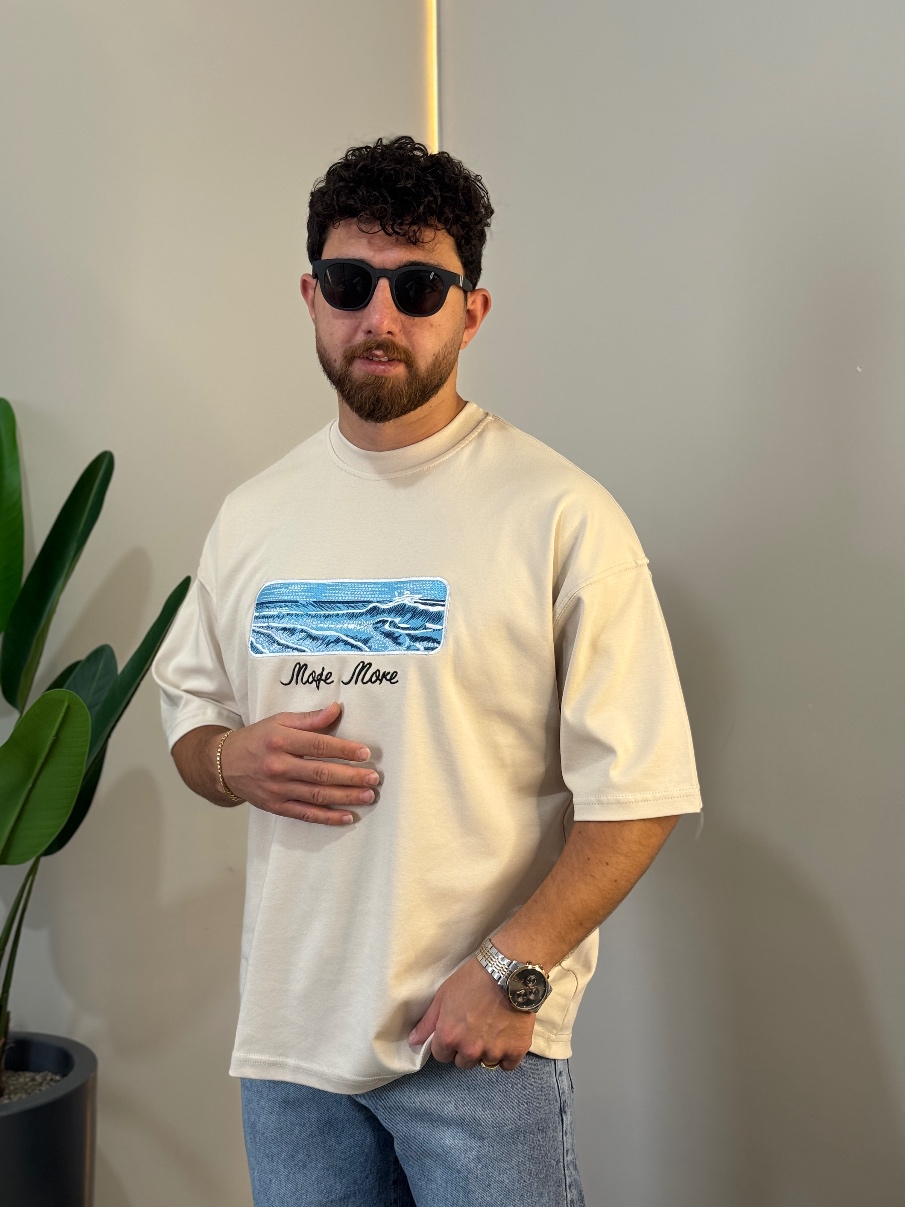 تیشرت گلدوزی شده موج🌊
